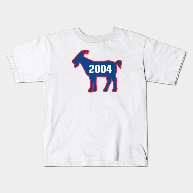 DET GOAT - 2004 - White Kids T-Shirt by KFig21